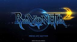 Bayonetta 2 Title Screen